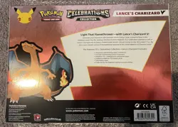 Pokemon TCG Celebrations Lances Charizard V Collection Box New FACTORY SEALED! - Image 2