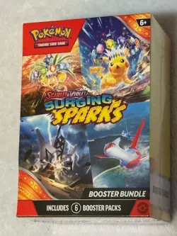 Pokemon Scarlett & Violet Surging Sparks Booster Bundle NEW Factory Sealed - Image 1