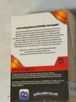 Pokemon Scarlett & Violet Surging Sparks Booster Bundle NEW Factory Sealed - Image 2