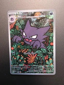 Pokemon TCG Haunter Illustration Rare 027 Promo Mega Battle Deck - Image 1