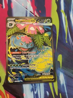 Pokemon: Mega Evolution -Mega Venusaur EX 155/132 - Ultra Rare NM - Image 1