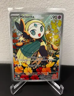 Pokemon TCG/Meloetta 026 Promo Black Star AR - Image 1
