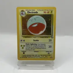 Electrode 2/64 Holo Jungle Set Pokemon Card WOTC LP/MP - Image 1