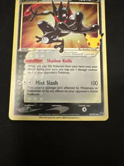 Pokemon Greninja Gold Star SWSH144 Black Star Promo - Image 3