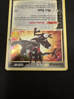 Pokemon Greninja Gold Star SWSH144 Black Star Promo - Image 5