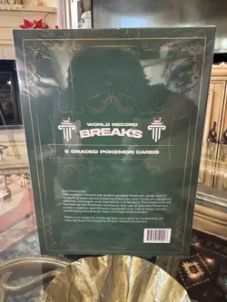 World Record Breaks: 5 Guinness Graded Pokemon slabs - SEALED/NEW - Image 2