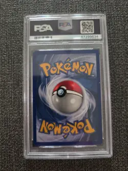 Pokemon Gengar Holo Rare 5/62 Fossil Base Set Vintage PSA 7 - Image 2