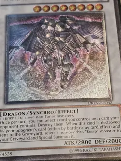 Scrap Dragon DREV-EN043 UNLIMITED Ultimate Rare - Image 2