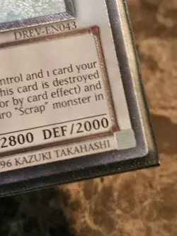 Scrap Dragon DREV-EN043 UNLIMITED Ultimate Rare - Image 5