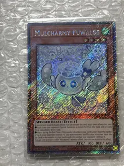 Yu-Gi-Oh! Mulcharmy Fuwalos Platinum Secret Rare RA04-EN050 1st Edition - Image 1