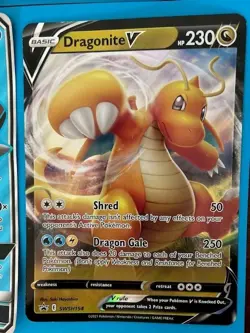 Jumbo Pokemon Cards Lot Of 4: Ash-Greninja EX;Dragonite V;Blastoise GX;Mewtwo GX - Image 4