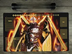 DTCG Adventure WarGreymon Playmat Trading Card Game CCG Duel Mat FreeBestTube - Image 1