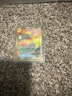 Pokemon TCG Iono's Bellibolt ex 188/159 Journey Together Hyper Rare Card - NM - Image 1