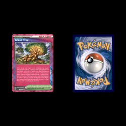 4x Grand Tree 136 Scarlet Violet Series Stellar Crown 2024 Pokemon Cards Playset - Image 5