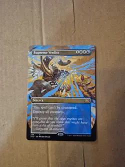 Supreme Verdict (Borderless) Double Masters 2022 Regular - Image 1
