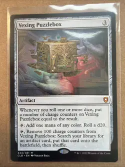Vexing Puzzlebox Commander Legends: Battle for Baldur's Gate Regular. Mtg. Nm - Image 1