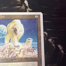 Magic the Gathering (MTG) Vintage 4th edition Winter Orb 1995 LP - Image 3