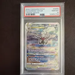 2023 Pokemon SWSH Crown Zenith #GG50 FA Darkrai VSTAR PSA 10 GEM MINT - Image 1