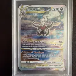 2023 Pokemon SWSH Crown Zenith #GG50 FA Darkrai VSTAR PSA 10 GEM MINT - Image 2