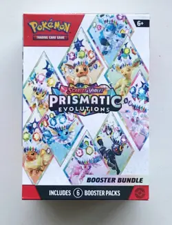 Pokemon TCG Scarlet & Violet Prismatic Evolutions Booster Bundle New & Sealed - Image 1