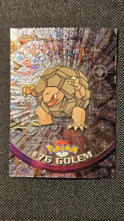 2000 Topps Chrome Pokemon 76 Golem Foil- lp - Image 2