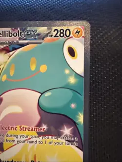 Pokemon Iono's Bellibolt EX 183/159 Sv09 Journey Together Holo Spec Illustration - Image 3