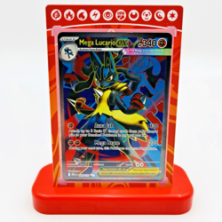 Mega Lucario ex 160/132 Full Art Holo Ultra Rare Pokemon TCG Mega Evolution - NM - Image 1