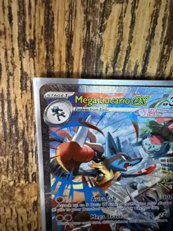 Pokemon Mega Evolution #179/132 Mega Lucario ex Special Illustration Rare - Image 3