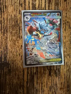 Pokemon Mega Evolution #179/132 Mega Lucario ex Special Illustration Rare - Image 5