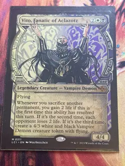 MTG - 1x Vito Fanatic of Aclazotz - Lost Caverns of Ixalan - NM - Showcase Magic - Image 2