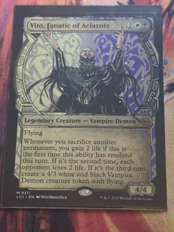 MTG - 1x Vito Fanatic of Aclazotz - Lost Caverns of Ixalan - NM - Showcase Magic - Image 4