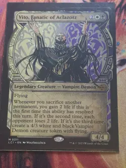 MTG - 1x Vito Fanatic of Aclazotz - Lost Caverns of Ixalan - NM - Showcase Magic - Image 5