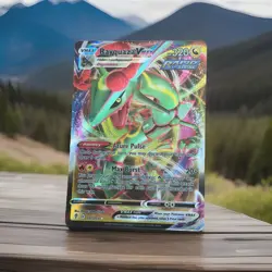 Pokemon Rayquaza VMAX 111/203 SWSH07: Evolving Skies Ultra Rare Holo - Image 1