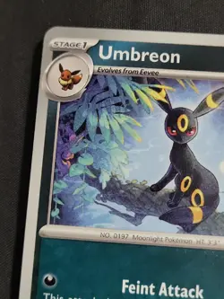 Umbreon 130/197- Uncommon- Obsidian Flames- Pokemon-Near Mint - Image 3