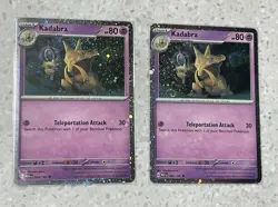 Pokemon TCG Kadabra 064 Cosmos Holo Promo w/ Swirl NM/M (A) - Image 1