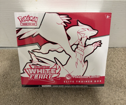 Pokemon Center TCG Scarlet & Violet White Flare Elite Trainer Box ETB - Image 1