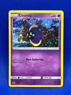 Pokemon Tcg Cosmog - SM42(Holo Bleed) Sequin SM Black Star Promo - Image 1