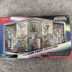 Pokemon TCG: Prismatic Evolutions Premium Figure Collection Box! New, Sealed! - Image 1