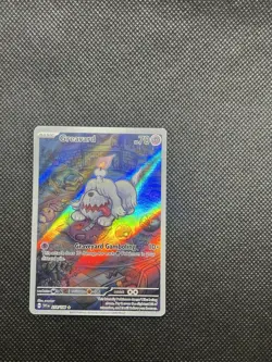 Greavard 214/198 IR Illustration Rare Holo Pokemon 2023 Scarlet & Violet NM - Image 1