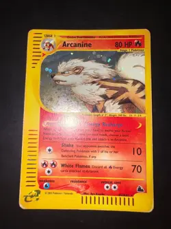 2003 Pokemon Skyridge Arcanine Holo #H2/H32 Eng - Image 1