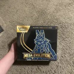Pokemon TCG Mega Evolution Lucario Elite Trainer Box - Image 1