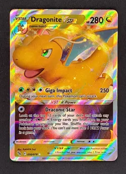Dragonite VSTAR Holofoil Pokemon GO #050/078 NM - Image 1