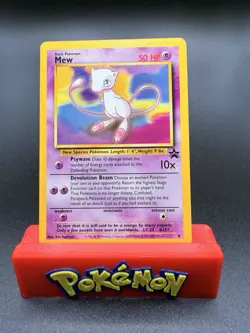 Mew #8 Black Star Promo Vintage Pokemon Vintage Rare Non Holo NM/M - Image 1