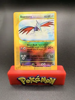 Skarmory 027/165 Expedition Base Set Reverse Holo Pokemon Rare- MP/HP - Image 1