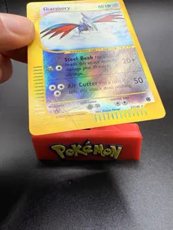 Skarmory 027/165 Expedition Base Set Reverse Holo Pokemon Rare- MP/HP - Image 2