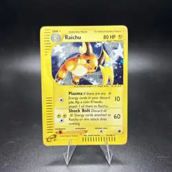 Raichu 25/165 - Expedition Holo Rare - Swirl 🔥🔥 - Pokemon Vintage TCG LP/MP -g - Image 1