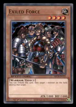 Yugioh Exiled Force #SBCB-EN151 Speed Duel: Battle City Box LP - Image 1
