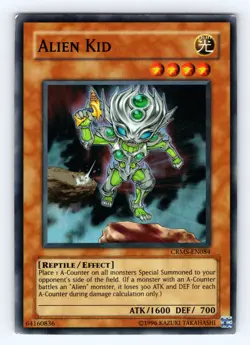 Yugioh Alien Kid CRMS-EN084 Super Rare - MP 💎 - Image 1