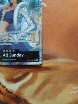 One Piece The Azure Sea’s Seven Ms. All Sunday OP14-084 Alt Art NM English - Image 4