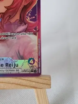 Vinsmoke Reiju OP06-042 Alt Art leader One Piece TCG English NM - Image 2